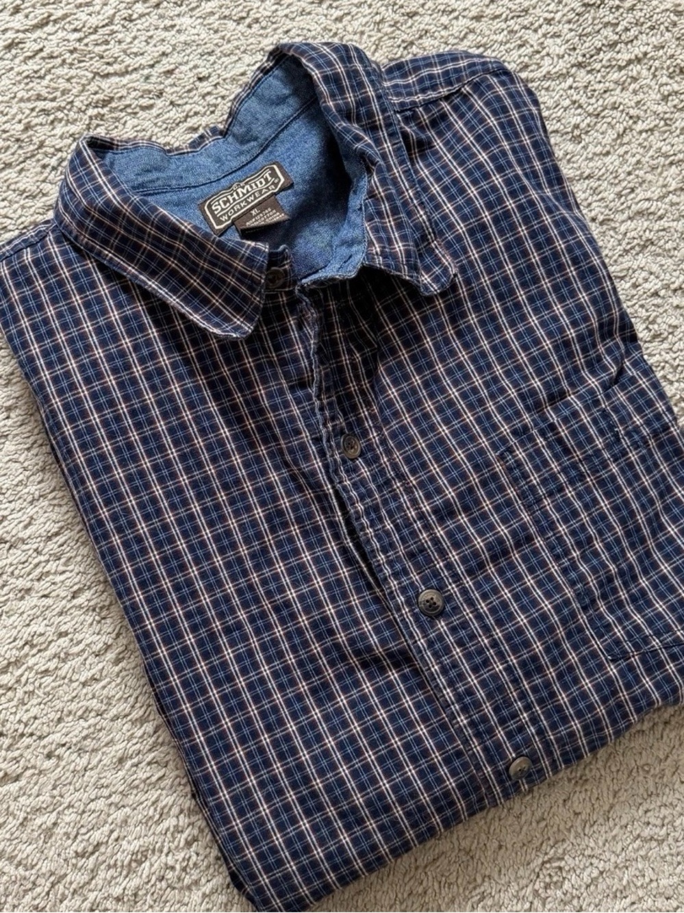 C.E. Schmidt Workwear Men’s X-Large Fall Plaid LS Shirt